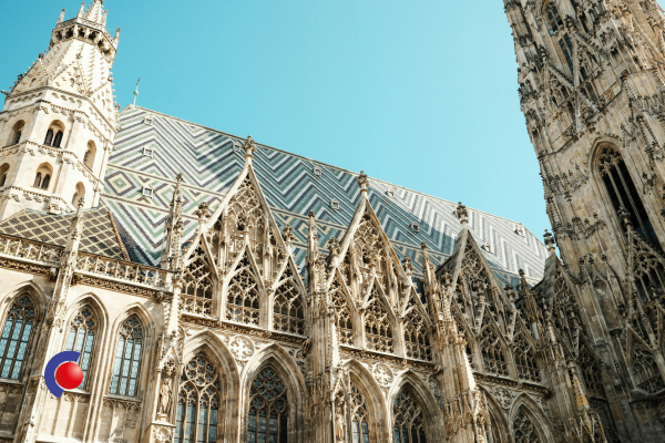 Groepenactiviteit naar de schitterende kathedraal van Wenen